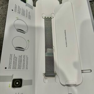 New 40mm Apple Watch Steel Milanese Band